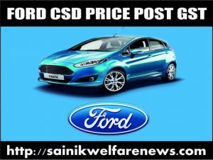 Ford Car CSD price