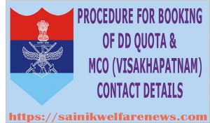 MCO Visakhapatnam Contact details