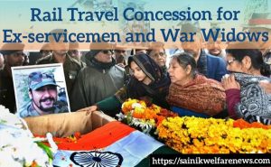 Rail Travel Concession for Ex-servicemen and War Widows