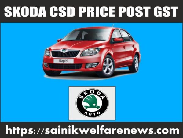 Skoda Car CSD Price