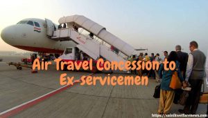 Air Travel Concession to Ex-servicemen