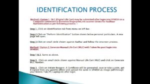 identification process in SPARSH