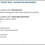 Income Tax Declaration on SPARSH