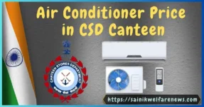 Air Conditioner Price in CSD Canteen