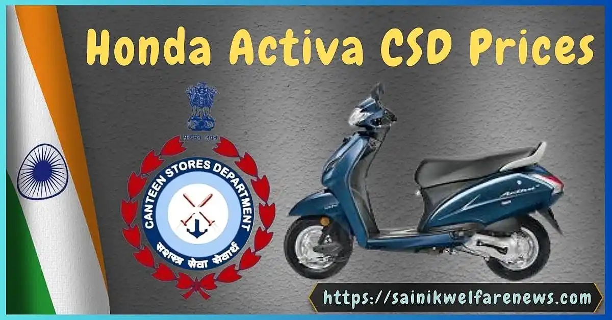 Honda Activa Csd Prices