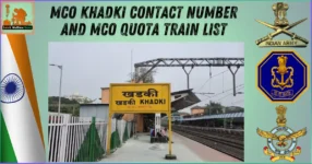 MCO Khadki contact number and MCO Quota Train List