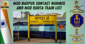 MCO Nagpur contact number and MCO Quota Train List