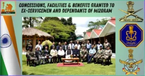 Concessions, Facilities & Benefits granted to Ex-Servicemen and Dependants of Mizoram