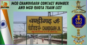 MCO Chandigarh contact number and MCO Quota Train List