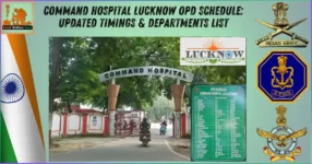 Command Hospital Lucknow OPD Schedule Updated Timings & Departments List