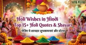 Holi Wishes in Hindi 2026 - Top 15+ Holi Quotes & Shayari