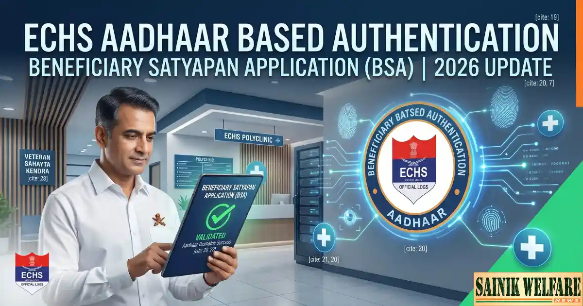 ECHS Aadhaar Based Authentication & BSA Integration Guide 2026