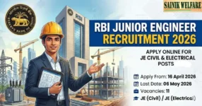 RBI Junior Engineer Recruitment 2026