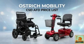 Ostrich Mobility CSD Price List for Divyangjan