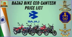 Bajaj Bike CSD Canteen Price List