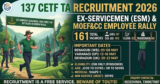 137 CETF TA Recruitment 2026: 161 Vacancies for Ex-Servicemen (ESM) | Rally at Varanasi, Dehradun & Bengdubi