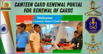 Canteen Card RENEWAL Portal for renewal of cards