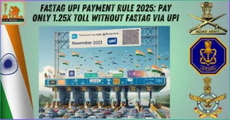 FASTag UPI Payment Rule 2025: Pay Only 1.25x Toll Without FASTag via UPI