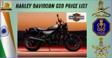 Harley Davidson CSD Price list updated December 2024