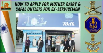 How to apply for Mother Dairy & Safal Outlets for Ex-Servicemen