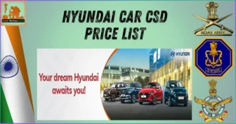 Hyundai Car CSD Price list updated December 2024