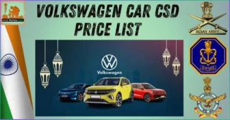 Volkswagen Car CSD Price list updated October 2025